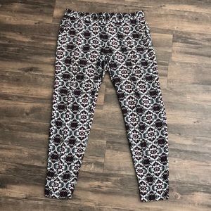 H&M Divided Pull-On Patterned Joggers